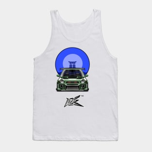 SUBARU IMPREZA WRX GC8 BUGEYE green Tank Top